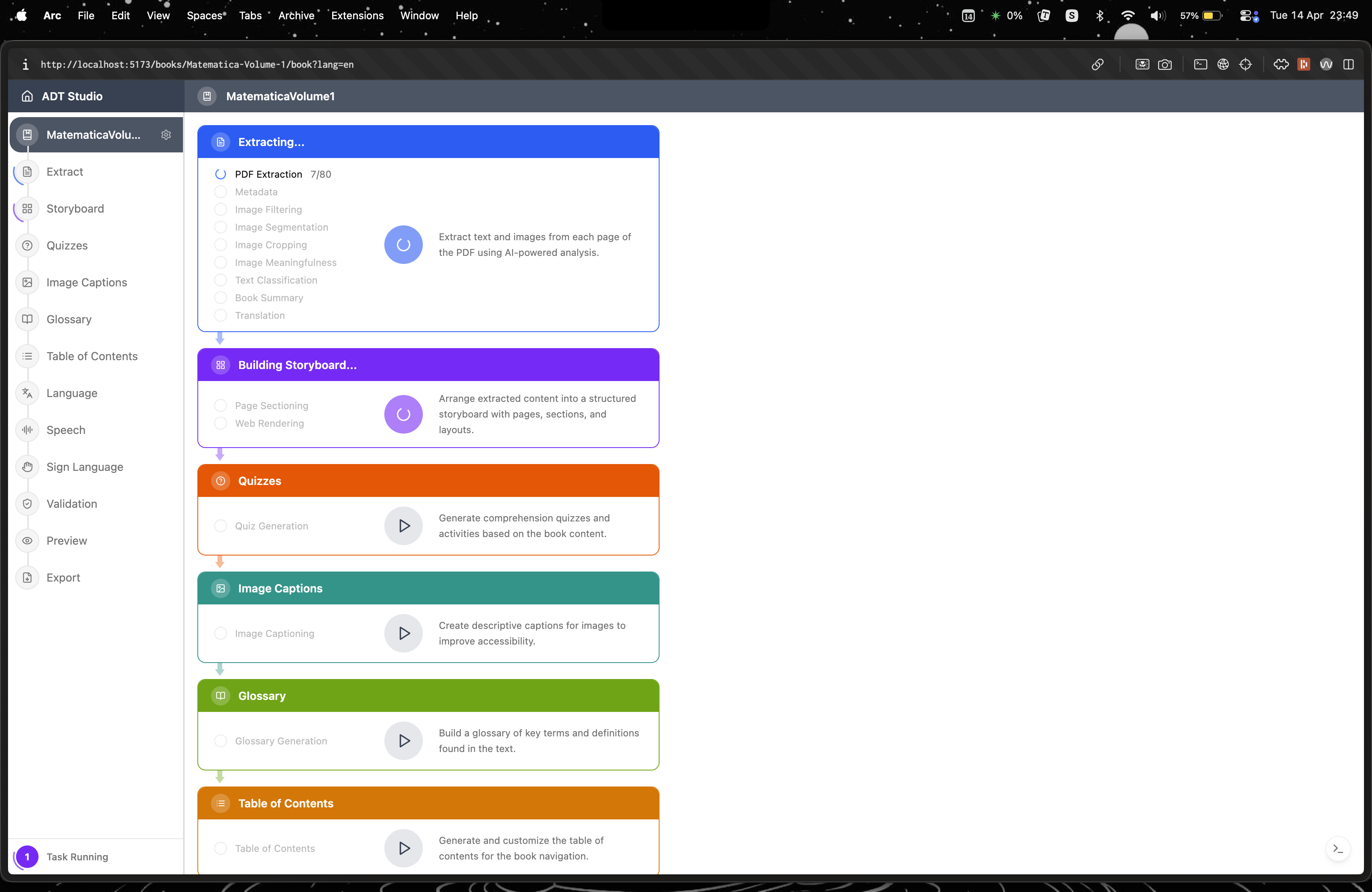 Pipeline overview